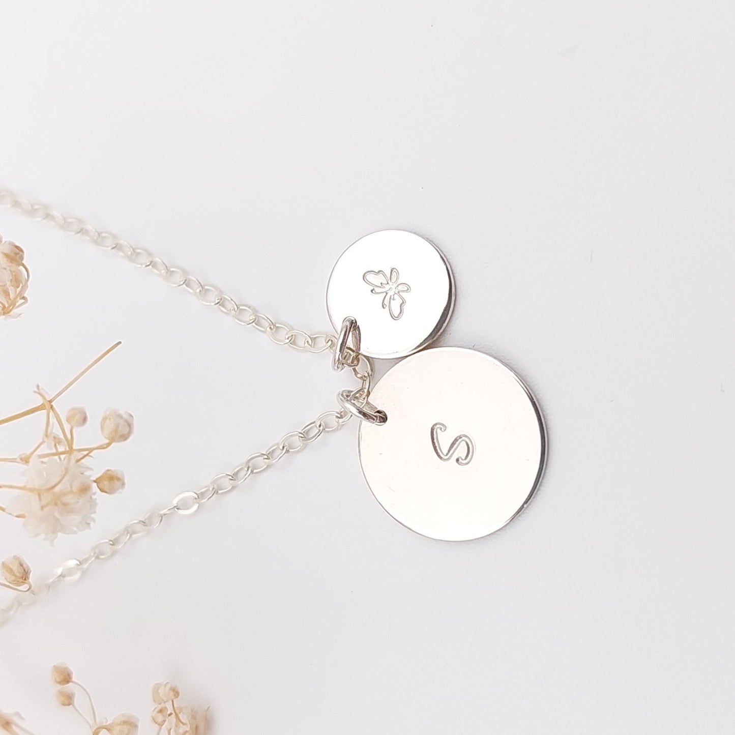 Midi and Small Disc Necklace