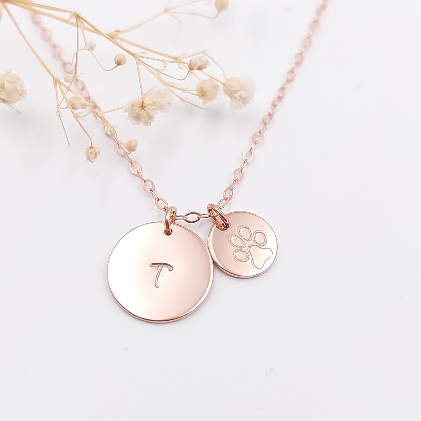 Midi and Small Disc Necklace