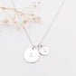 Midi and Small Disc Necklace