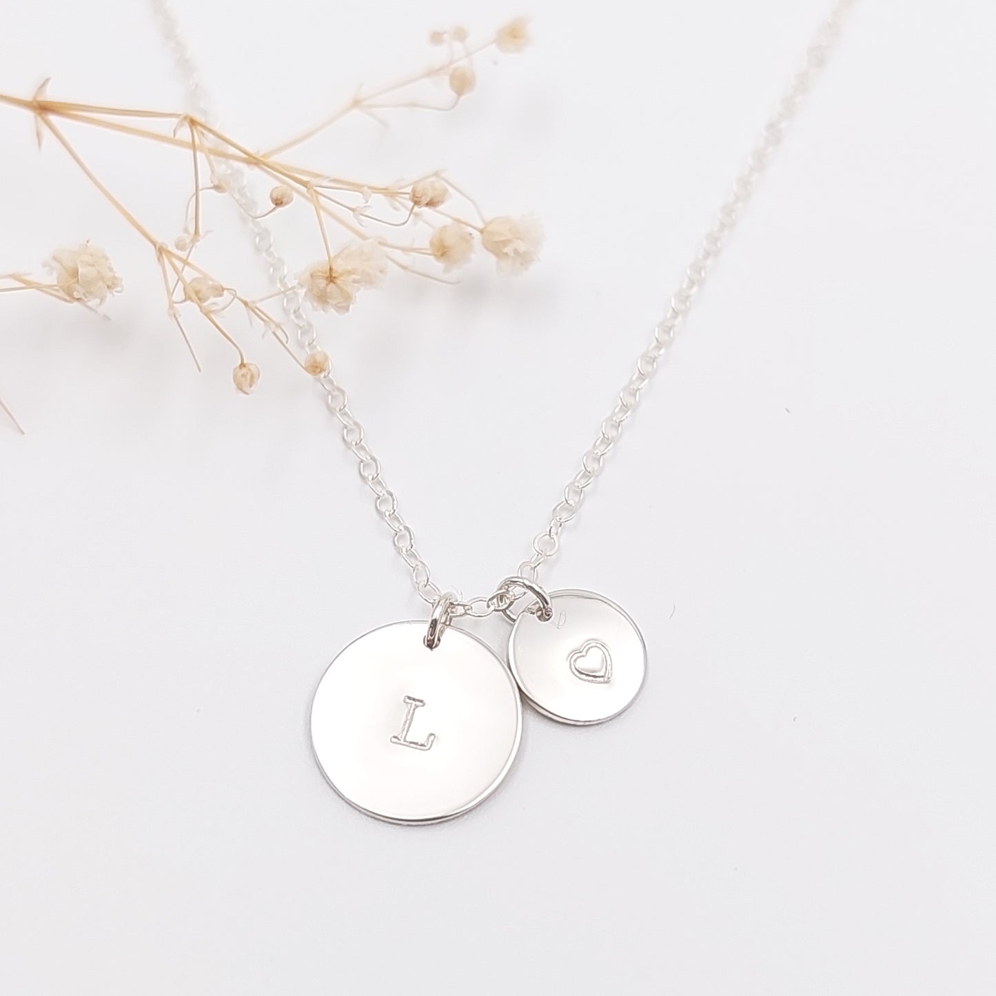 Midi and Small Disc Necklace