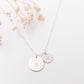 Midi and Small Disc Necklace