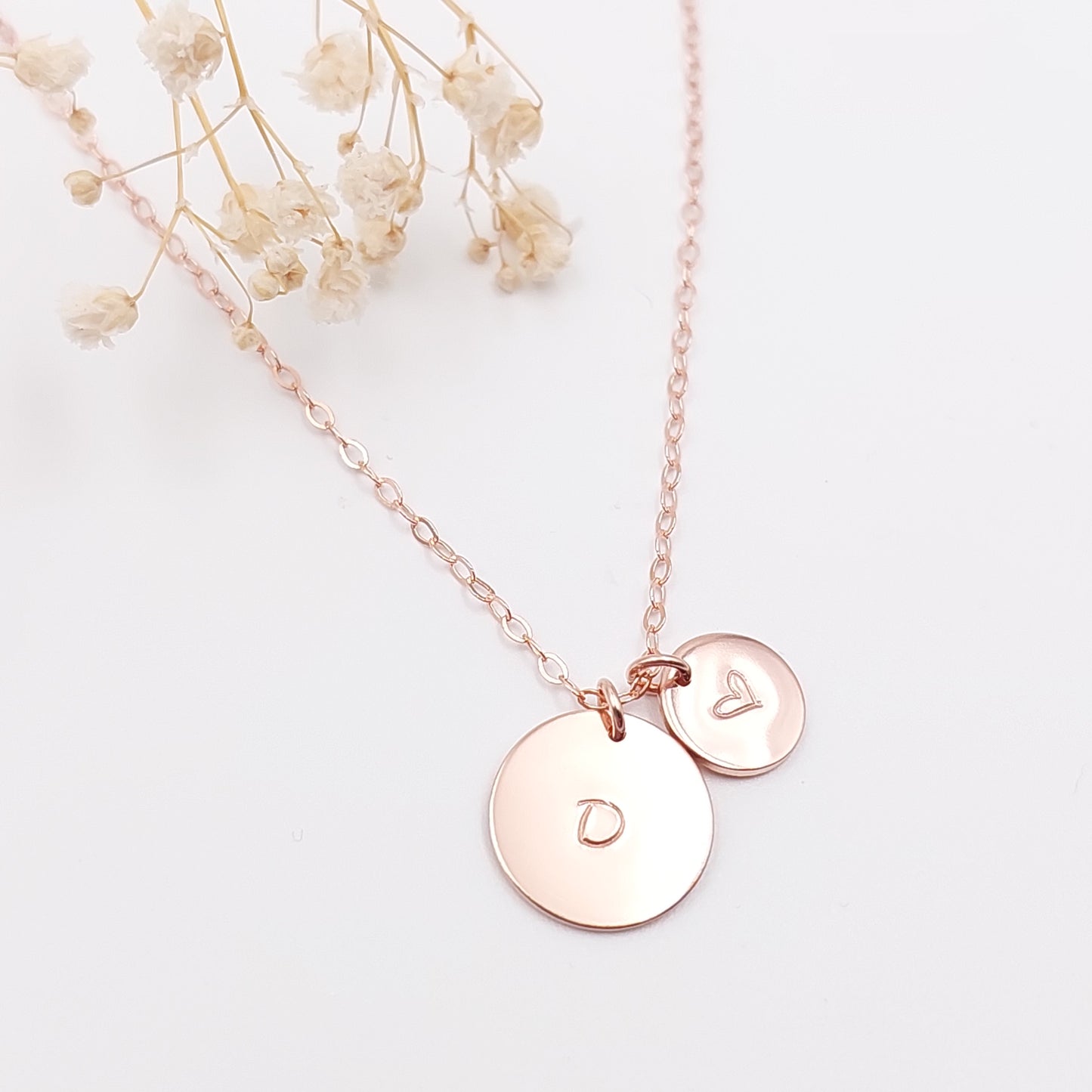 Midi and Small Disc Necklace