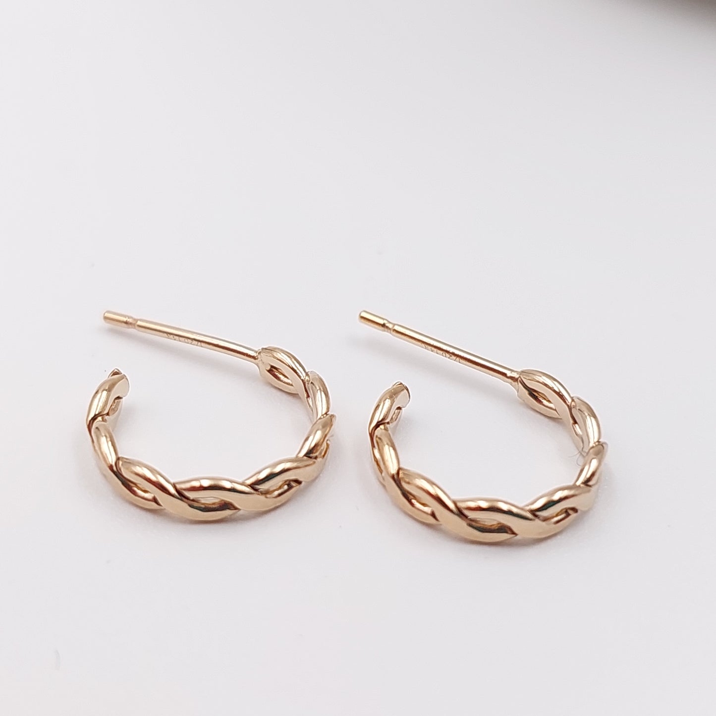 Twist Hoop Earrings