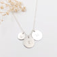 Multi Midi and Small Disc Necklace