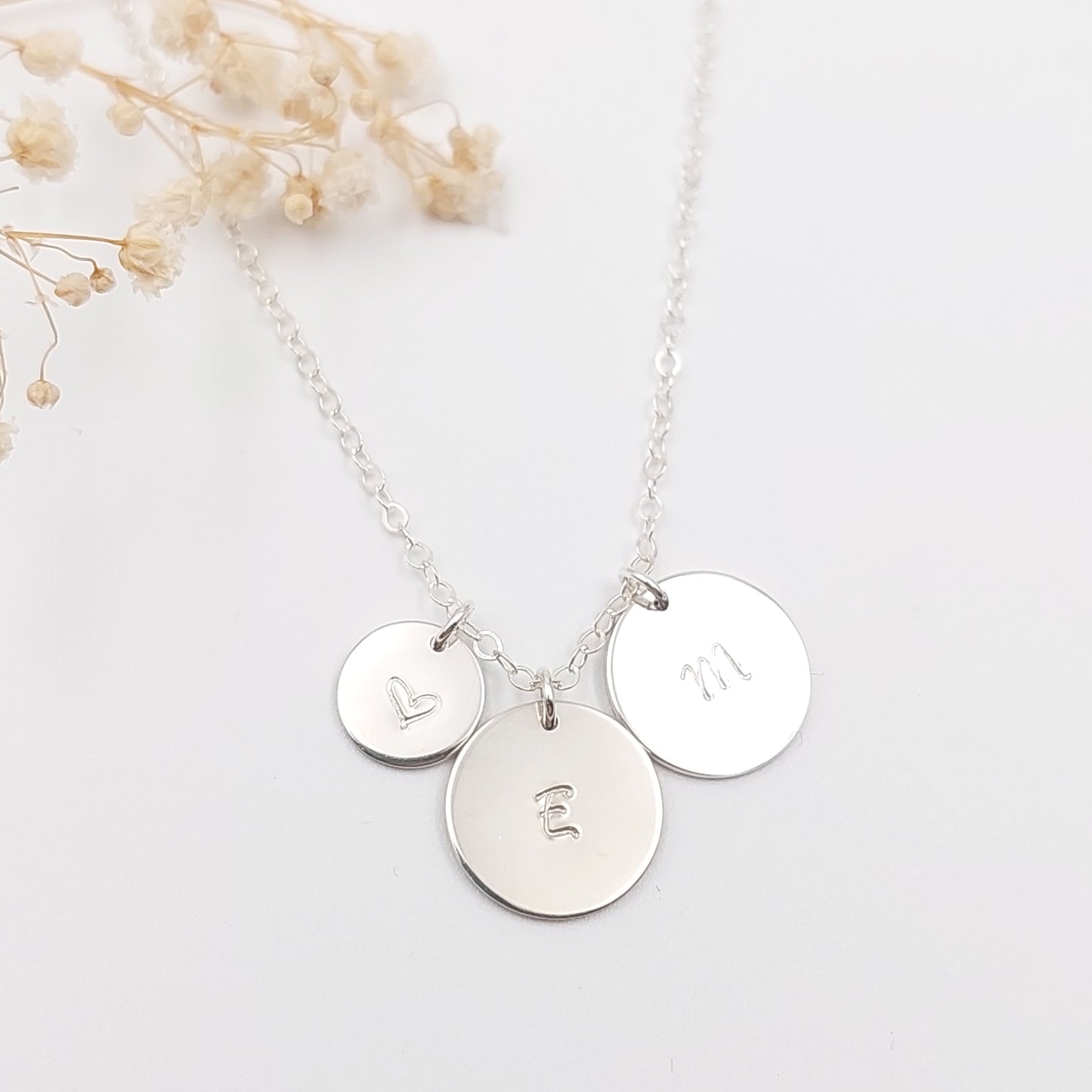 Multi Midi and Small Disc Necklace