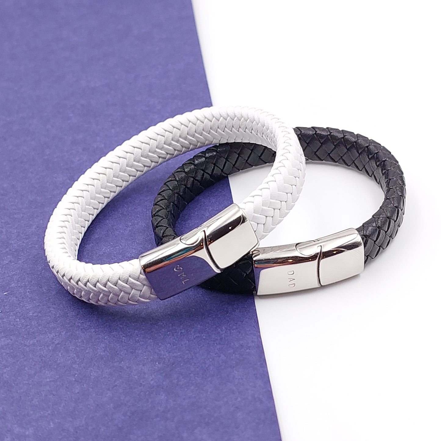 Men's Braided Leather Bracelet