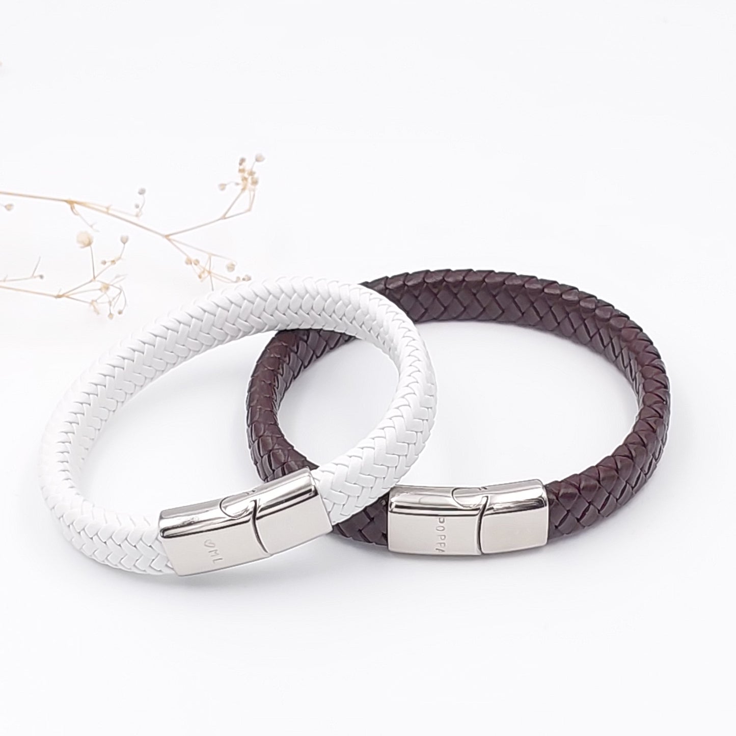 Men's Braided Leather Bracelet