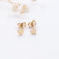 Mini Heart Stud Earrings