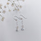 Sample - Sterling Silver CZ Drop Earrings