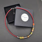 Men's Morse Code  Beaded Necklace