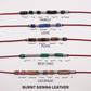 Men's Morse Code Beaded Bracelet