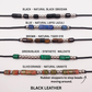 Men's Morse Code Beaded Bracelet