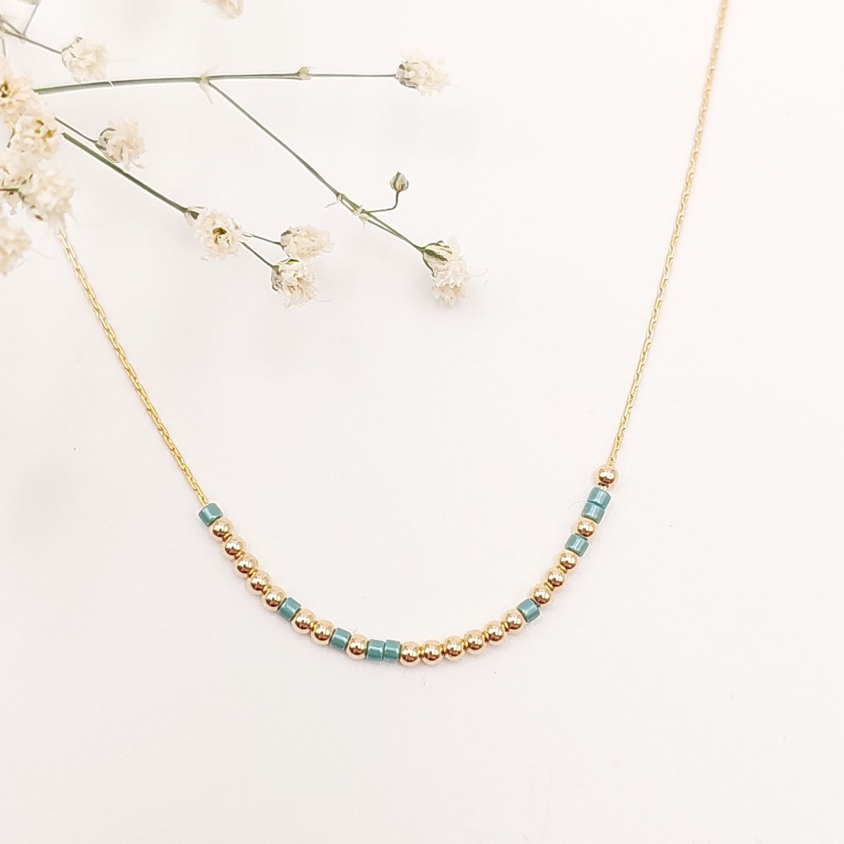 Petite Morse Code Necklace