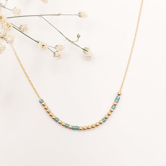 Petite Morse Code Necklace