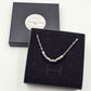 Mens Morse Code Necklace - Minimalist