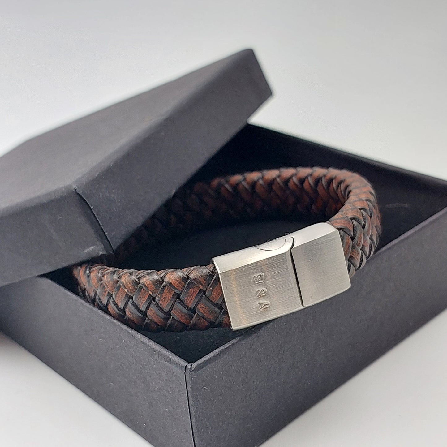 Men's Braided Leather Bracelet