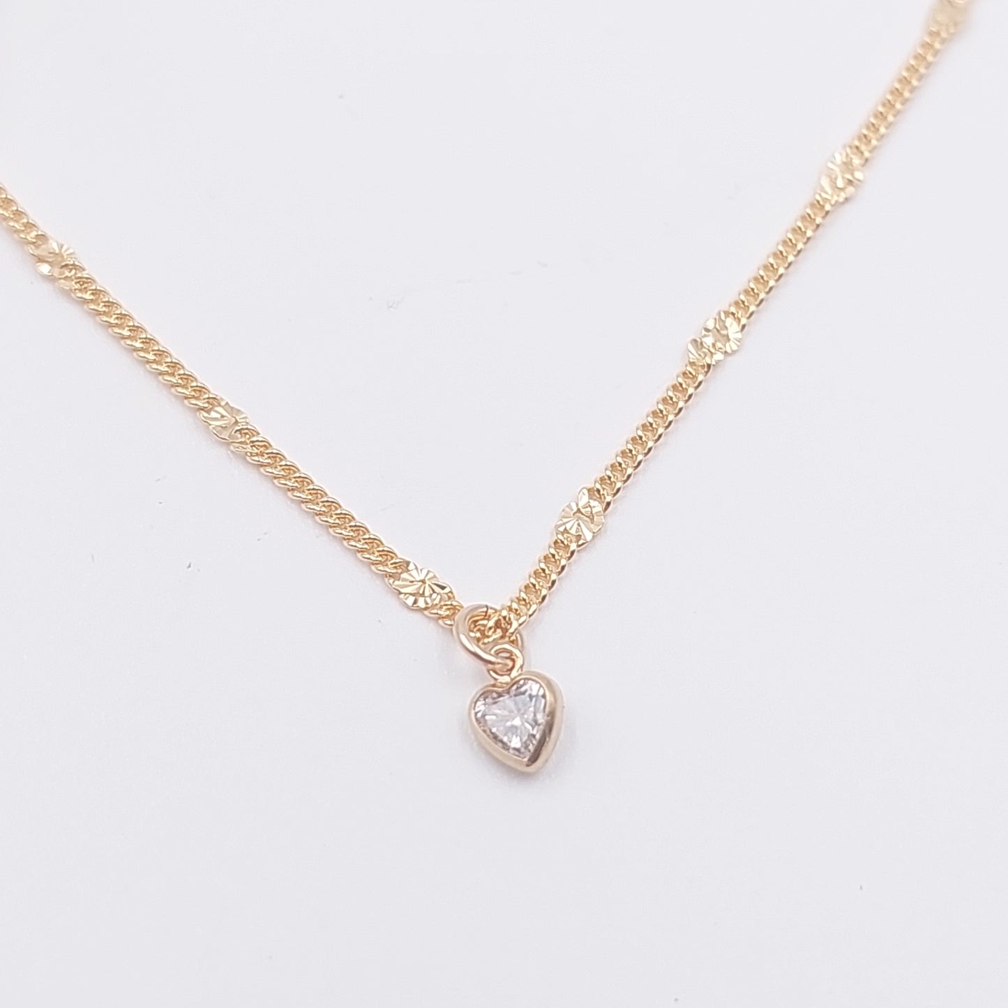Starlight Necklace - Heart Pendant