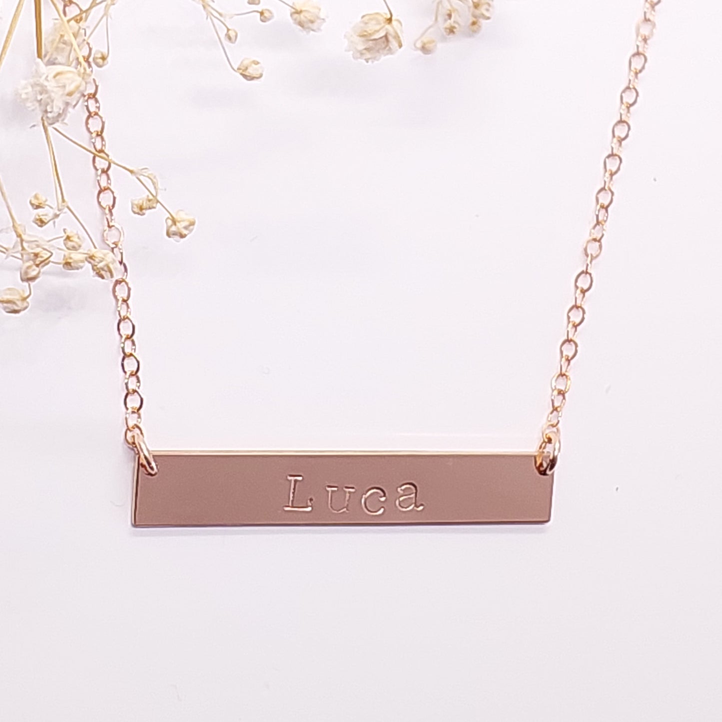 Word Bar Necklace