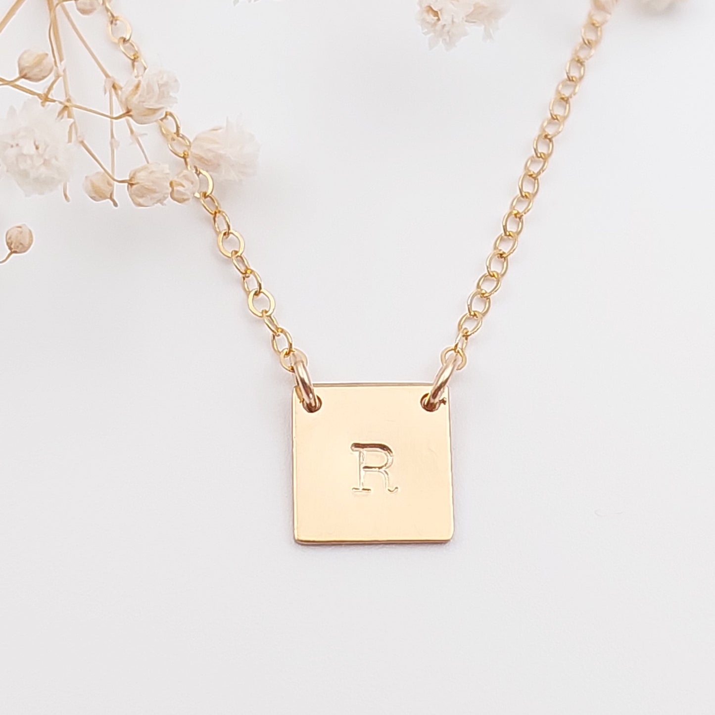 Small Square Necklace