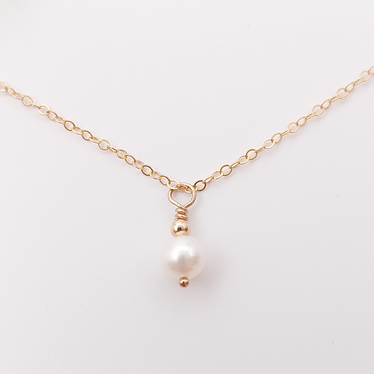 Single Pearl Necklace