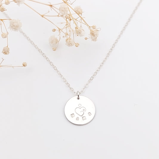 Mama Midi Disc Necklace