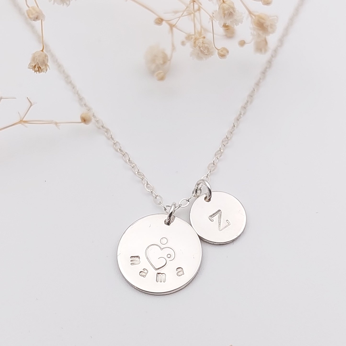 Mama Midi Disc Necklace