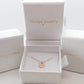 Hugs & Kisses Bar Necklace